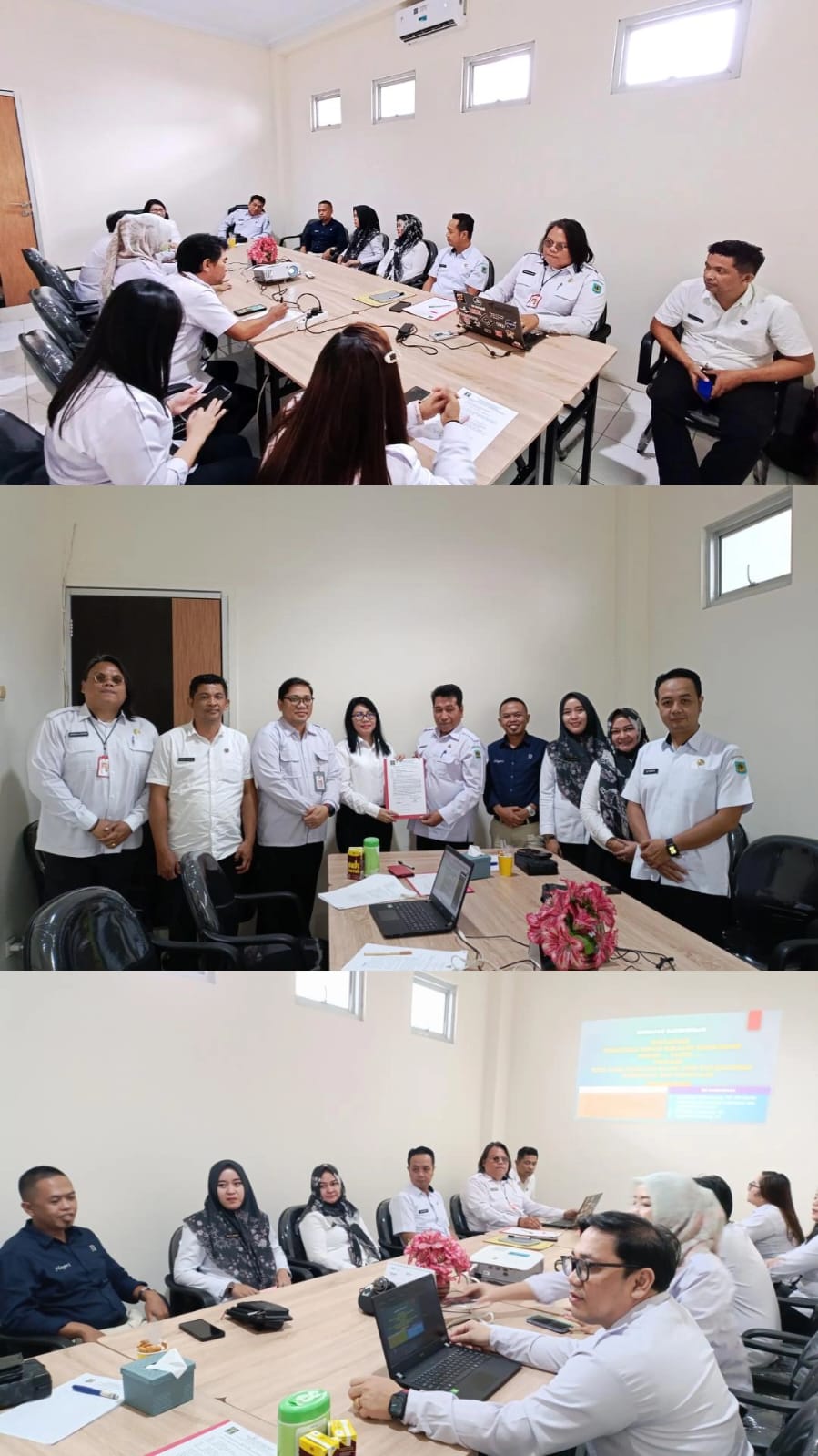 Bagian Hukum Setda kabupaten Bolaang Mongondow mengikuti Rapat Harmonisasi Pembulatan dan Pemantapan Rancangan Peraturan Bupati di Kantor Wilayah Hukum Sulawesi Utara