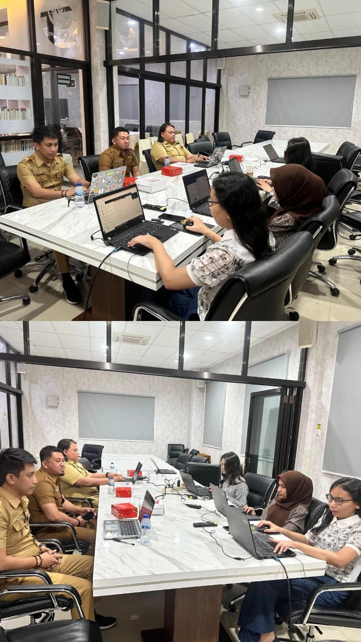 Bagian Hukum Setda kabupaten Bolaang Mongondow mengikuti Rapat Pemutakhiran Data Produk Hukum Daerah Tahun 2025 di Kantor Badan Pemeriksa Keuangan Republik Indonesia Perwakilan Provinsi Sulawesi Utara